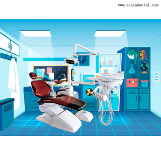 Стоматологическое кресло хорошего качества с хорошей ценой / дешевой ценой стоматолога / Экономическое стоматологическое кресло 